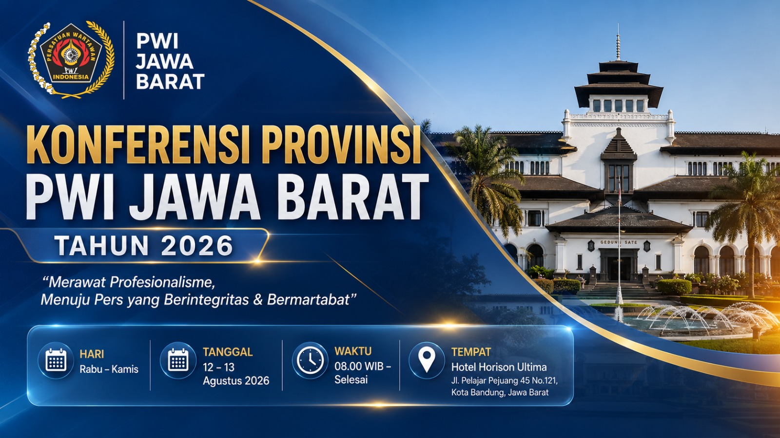 Konferprov PWI Jabar