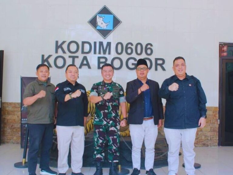 Kodim 0606 Kota Bogor dan Bawaslu Perkuat Sinergi Jelang Tahapan Pemilu 